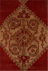 Antique Oushak Area Rug (9' x 10')